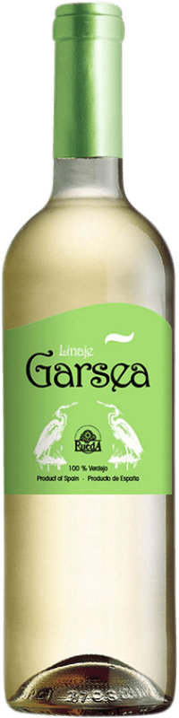 Free Shipping | White wine Linaje Garsea Blanco D.O. Rueda Castilla y León Spain Verdejo 75 cl