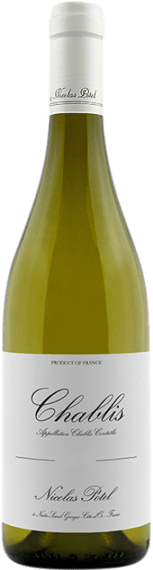 Kostenloser Versand | Weißwein Nicolas Potel A.O.C. Chablis Burgund Frankreich 75 cl