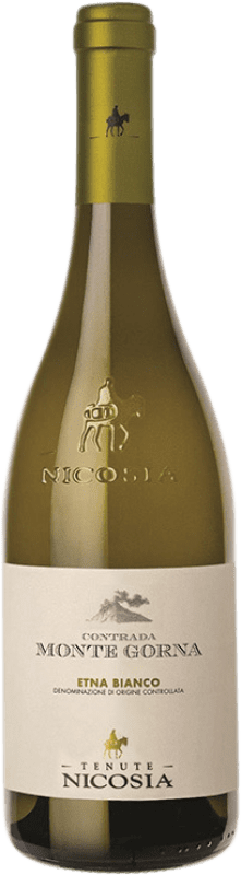 Бесплатная доставка | Белое вино Nicosia Monte Gorna Bianco BIO D.O.C. Etna Сицилия Италия Carricante, Catarratto 75 cl