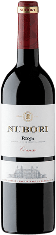 Бесплатная доставка | Красное вино Nubori старения D.O.Ca. Rioja Ла-Риоха Испания Tempranillo 75 cl