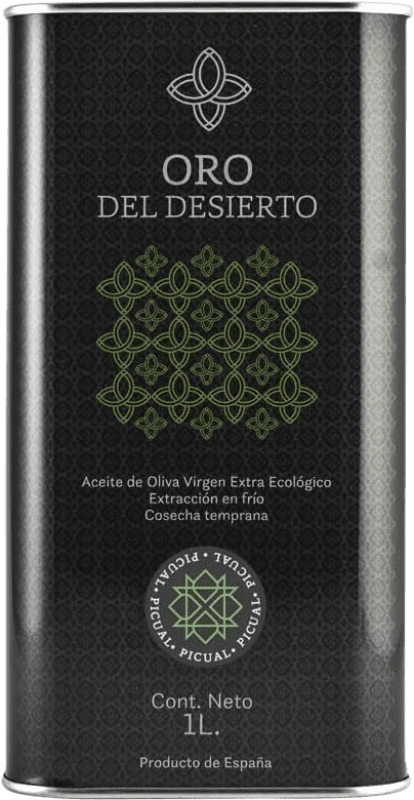 Spedizione Gratuita | Olio d'Oliva Oro del Desierto Picual Lattina Speciale 1 L