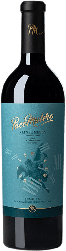 57,95 € Envio grátis | Vinho Tinto Paco Mulero 20 Meses D.O. Jumilla