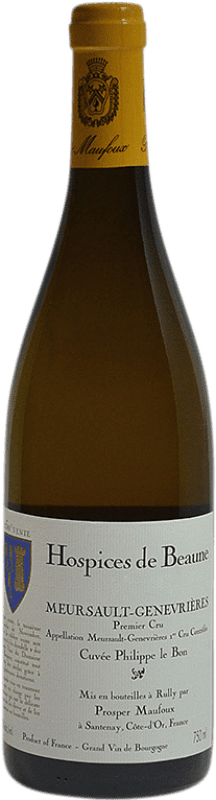 免费送货 | 白酒 Prosper Maufoux Hospices de Beaune Genevrières Cuvée Philippe Le Bon A.O.C. Meursault 勃艮第 法国 Chardonnay 75 cl