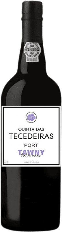 Free Shipping | Fortified wine Quinta das Tecedeiras Tawny Reserve I.G. Porto Porto Portugal Sousón, Touriga Franca, Touriga Nacional, Tinta Roriz, Tinta Amarela, Tinta Barroca 75 cl