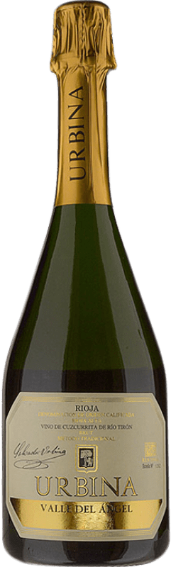 51,95 € Free Shipping | White Sparkling Wine Urbina Valle del Ángel Brut D.O.Ca. Rioja