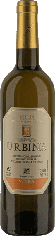 28,95 € Spedizione Gratuita | Vino Bianco Urbina Crianza — Invecchiato in Botte D.O.Ca. Rioja