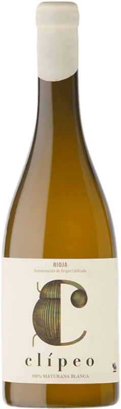 Бесплатная доставка | Белое вино Vitis Clípeo D.O.Ca. Rioja Ла-Риоха Испания Maturana White 75 cl