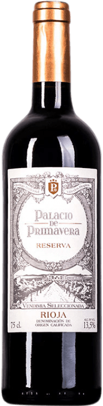 8,95 € Envoi gratuit | Vin Rouge Burgo Viejo Palacio de Primavera Réserve D.O.Ca. Rioja