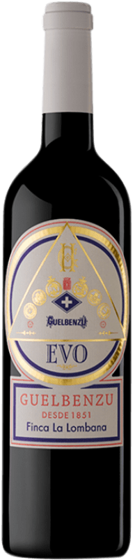 16,95 € | Red wine Guelbenzu Evo I.G.P. Vino de la Tierra Ribera del Queiles Aragon Spain Syrah, Cabernet Sauvignon, Graciano 75 cl