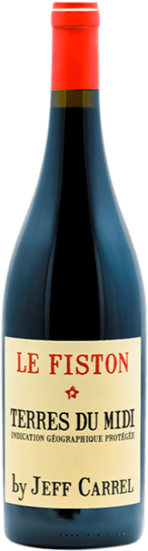 Free Shipping | Red wine Jeff Carrel Le Fiston Terres du Midi Languedoc-Roussillon France Cinsault 75 cl