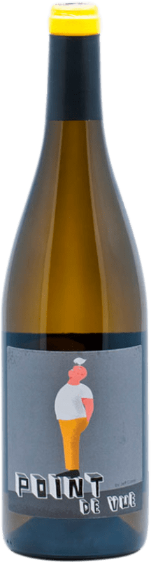 Бесплатная доставка | Белое вино Jeff Carrel Point de Vue Blanc Франция Chardonnay, Riesling 75 cl