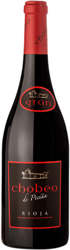 Envío gratis | Vino tinto Hermanos Peciña Gran Chobeo D.O.Ca. Rioja La Rioja España Tempranillo 75 cl