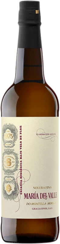 Free Shipping | Fortified wine Villa Puri Solera Fina María del Valle D.O. Montilla-Moriles Andalusia Spain Pedro Ximénez 75 cl