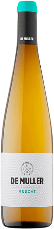 6,95 € | Vinho branco De Muller Muscat D.O. Tarragona Catalunha Espanha Mascate de Alexandria 75 cl