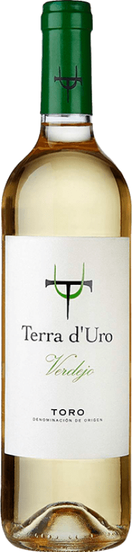 Бесплатная доставка | Белое вино Terra d'Uro D.O. Toro Кастилия-Леон Испания Verdejo 75 cl