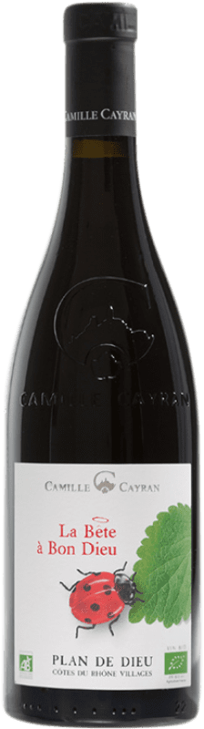 9,95 € Бесплатная доставка | Красное вино Cave de Cairanne Camille Cayran La Bête à Bon Dieu Villages A.O.C. Côtes du Rhône Eco — Эко Био Органический