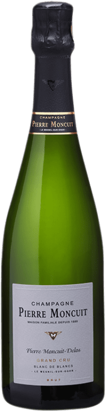 Envio grátis | Espumante branco Pierre Moncuit Delos Reserva A.O.C. Champagne Champagne França Chardonnay 75 cl