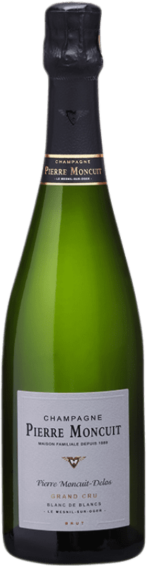 Free Shipping | White sparkling Pierre Moncuit Delos Reserve A.O.C. Champagne Champagne France Chardonnay 75 cl