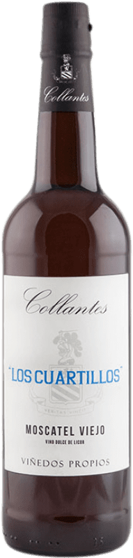 Free Shipping | Sweet wine Primitivo Collantes Los Cuartillos D.O. Jerez-Xérès-Sherry Andalusia Spain Muscatel Small Grain 75 cl