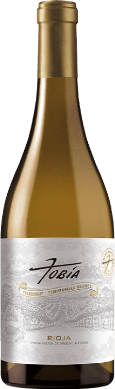 Spedizione Gratuita | Vino bianco Tobía Selección de Autor Blanco D.O.Ca. Rioja La Rioja Spagna Chardonnay, Tempranillo Bianco 75 cl