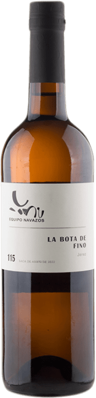 29,95 € | Verstärkter Wein Equipo Navazos La Bota de Fino Nº 115 D.O. Jerez-Xérès-Sherry Andalusien Spanien Palomino Fino 75 cl