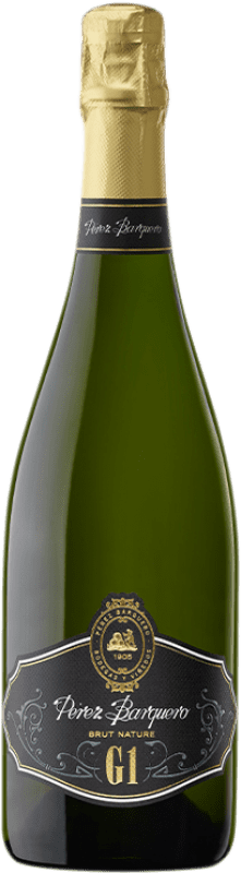 33,95 € Envío gratis | Espumoso blanco Pérez Barquero G1 Brut Nature