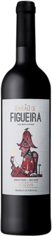 Free Shipping | Red wine Companhia das Quintas Barâo de Figueira Red Reserve I.G. Beiras Beiras Portugal Touriga Franca, Touriga Nacional, Tinta Roriz 75 cl