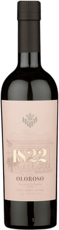 22,95 € Envio grátis | Vinho Doce Argüeso 1822 Oloroso D.O. Jerez-Xérès-Sherry Garrafa Medium 50 cl