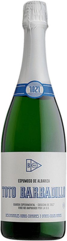 送料無料 | 白スパークリングワイン Barbadillo Toto ブルットの自然 スペイン Palomino Fino, Chardonnay 75 cl