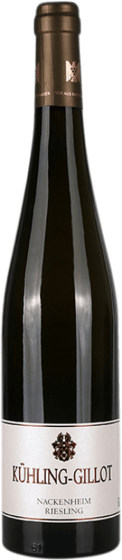 Бесплатная доставка | Белое вино Kühling-Gillot Nackenheim Q.b.A. Rheinhessen Rheinhessen Германия Riesling 75 cl