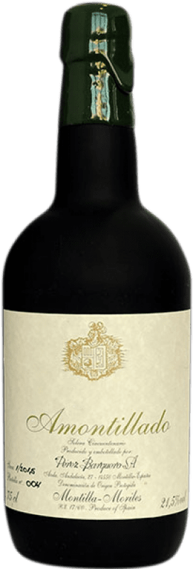 272,95 € Free Shipping | Fortified wine Pérez Barquero Solera Amontillado 1955 D.O. Montilla-Moriles