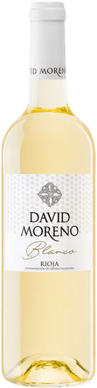 Бесплатная доставка | Белое вино David Moreno Blanco D.O.Ca. Rioja Ла-Риоха Испания Viura 75 cl