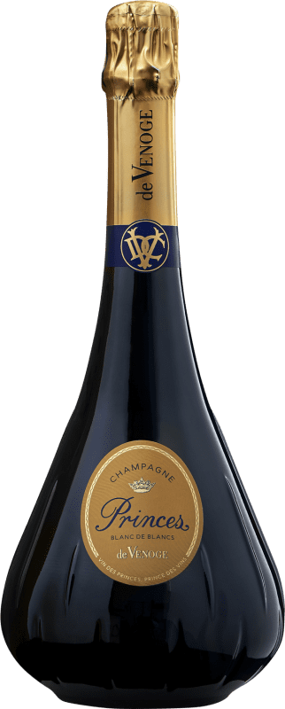 Бесплатная доставка | Белое игристое De Venoge Princes Blanc de Blancs A.O.C. Champagne шампанское Франция Chardonnay 75 cl