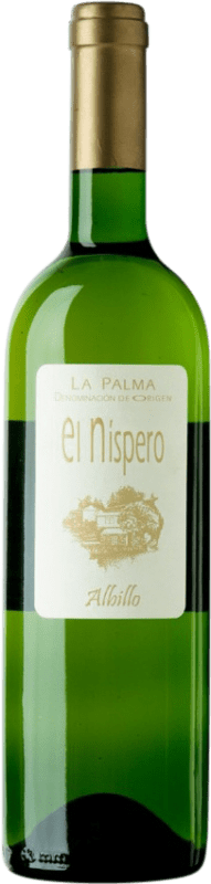 Envio grátis | Vinho branco Eufrosina Pérez El Níspero D.O. La Palma Ilhas Canárias Espanha Albillo 75 cl