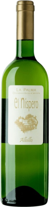 Free Shipping | White wine Eufrosina Pérez El Níspero D.O. La Palma Canary Islands Spain Albillo 75 cl
