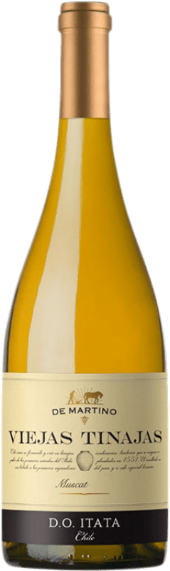 Envoi gratuit | Vin blanc De Martino Viejas Tinajas Muscat I.G. Valle del Itata Itata Valley Chili Muscat d'Alexandrie 75 cl