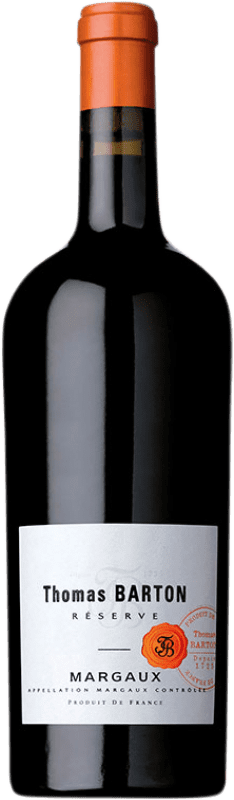 35,95 € | 红酒 Barton & Guestier Thomas Barton 预订 A.O.C. Margaux Aquitania 法国 Merlot, Cabernet Sauvignon 75 cl