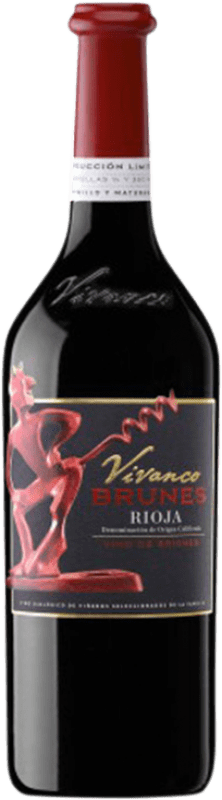18,95 € | Красное вино Vivanco Brunes D.O.Ca. Rioja Ла-Риоха Испания Tempranillo, Maturana Tinta 75 cl