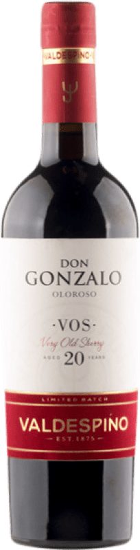 93,95 € Kostenloser Versand | Süßer Wein Valdespino Don Gonzalo Oloroso V.O.S. D.O. Jerez-Xérès-Sherry Medium Flasche 50 cl