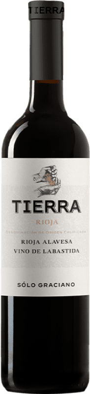 Free Shipping | Red wine Tierra Solo D.O.Ca. Rioja Basque Country Spain Graciano 75 cl