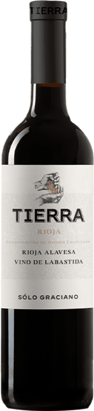 16,95 € | Vin rouge Tierra Solo D.O.Ca. Rioja Pays Basque Espagne Graciano 75 cl