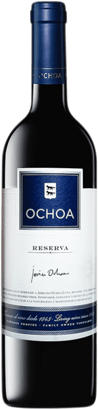 Kostenloser Versand | Rotwein Ochoa 8A Reserve D.O. Navarra Navarra Spanien Tempranillo, Merlot, Cabernet Sauvignon 75 cl