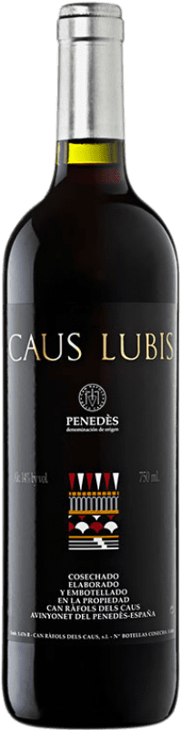 59,95 € | Red wine Can Ràfols Caus Lubis Aged D.O. Penedès Catalonia Spain Merlot 75 cl
