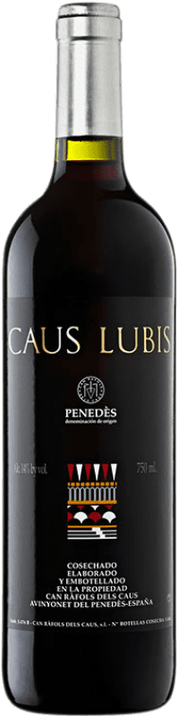 66,95 € Бесплатная доставка | Красное вино Can Ràfols Caus Lubis Crianza — Крианса D.O. Penedès