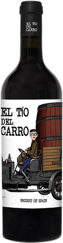 Envoi gratuit | Vin rouge Arloren El Tio del Carro Espagne Syrah, Cabernet Sauvignon, Monastrell, Petit Verdot 75 cl