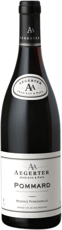 Free Shipping | Red wine Jean-Luc & Paul Aegerter A.O.C. Pommard Burgundy France Pinot Black 75 cl