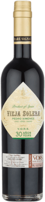 Бесплатная доставка | Сладкое вино Díez Mérito Vieja Solera VORS D.O. Jerez-Xérès-Sherry Андалусия Испания Pedro Ximénez бутылка Medium 50 cl