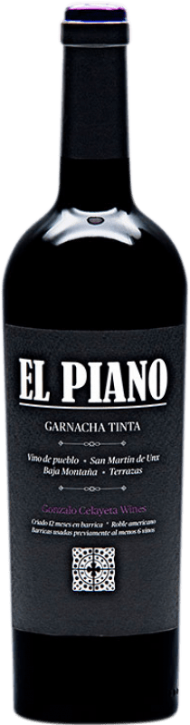 17,95 € 免费送货 | 红葡萄酒 Gonzalo Celayeta El Piano Crianza — 陈酿 D.O. Navarra