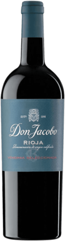 Kostenloser Versand | Rotwein Corral Cuadrado Don Jacobo Vendimia Seleccionada D.O.Ca. Rioja La Rioja Spanien Tempranillo 75 cl