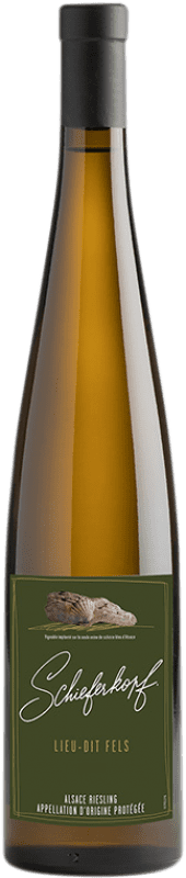 44,95 € | Vinho branco Domaine Schieferkopf Lieu-dit Fels Crianza A.O.C. Alsace Alsácia França Riesling 75 cl